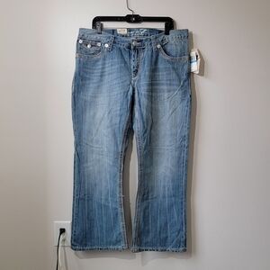 Seven 7  Light Blue Denim Jeans Size 36×30 NWT